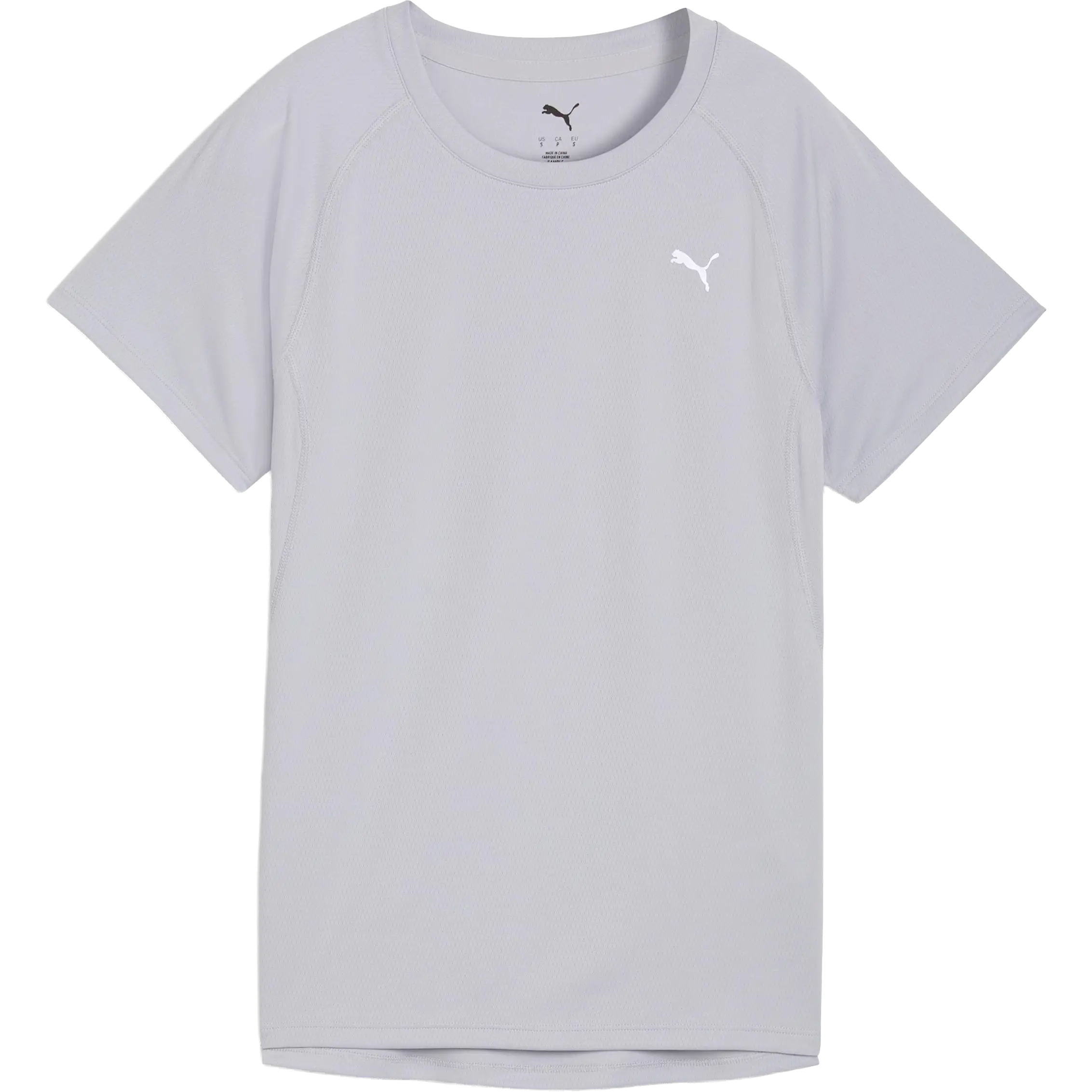 Puma Run Velocity Tee Plus size Women - Vibrant Silver - XXL - Kortærmet T-shirts
