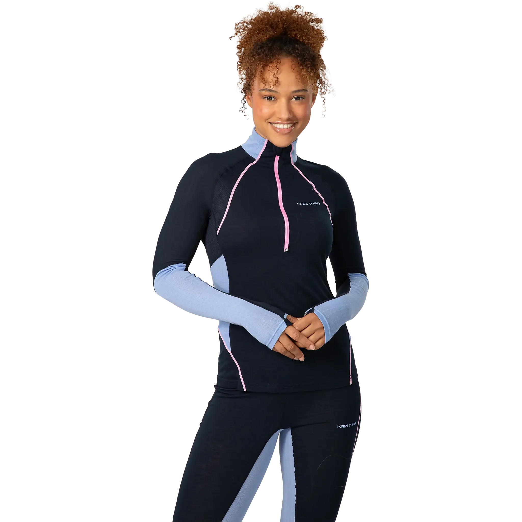 Alma Halfzip LS Shirt Women