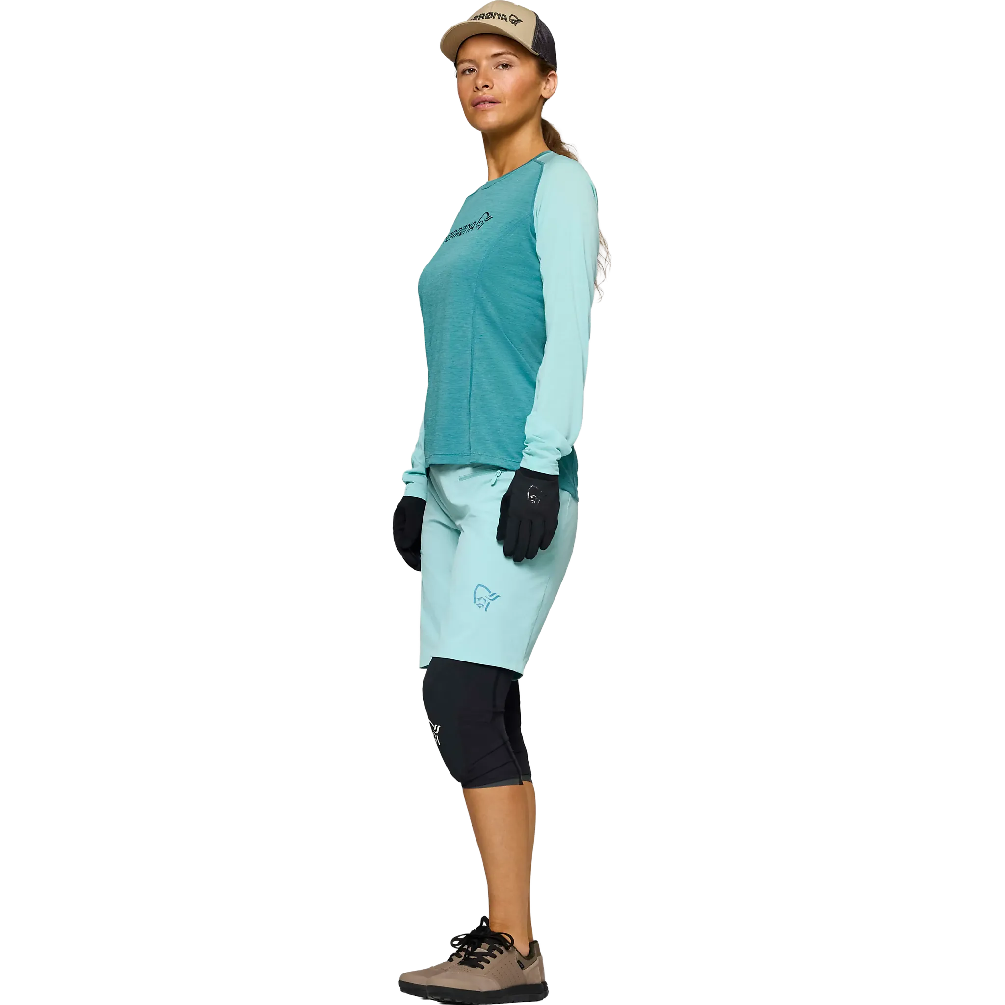 Fjørå Equaliser Lightweight Long Sleeve Women dame-T-shirt