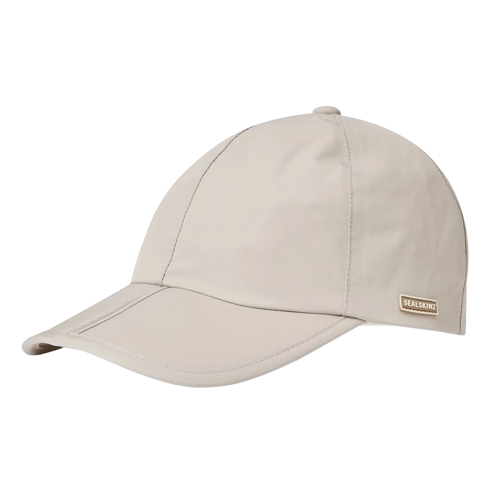 Sealskinz Salle Waterproof Foldable Peak Cap - Cream - One size - Kasket