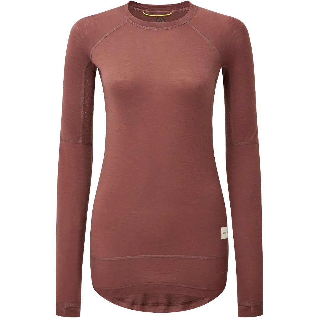 Artilect Boulder 125 Crew LS Women uldundertrøje - Andorra - S - Uldundertøj