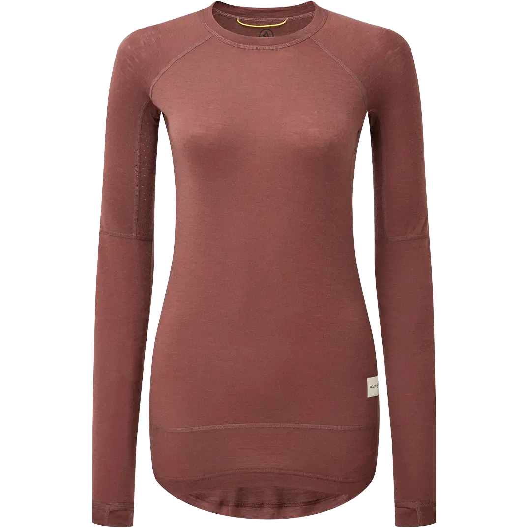 Boulder 125 Crew LS Women ullunderställströja