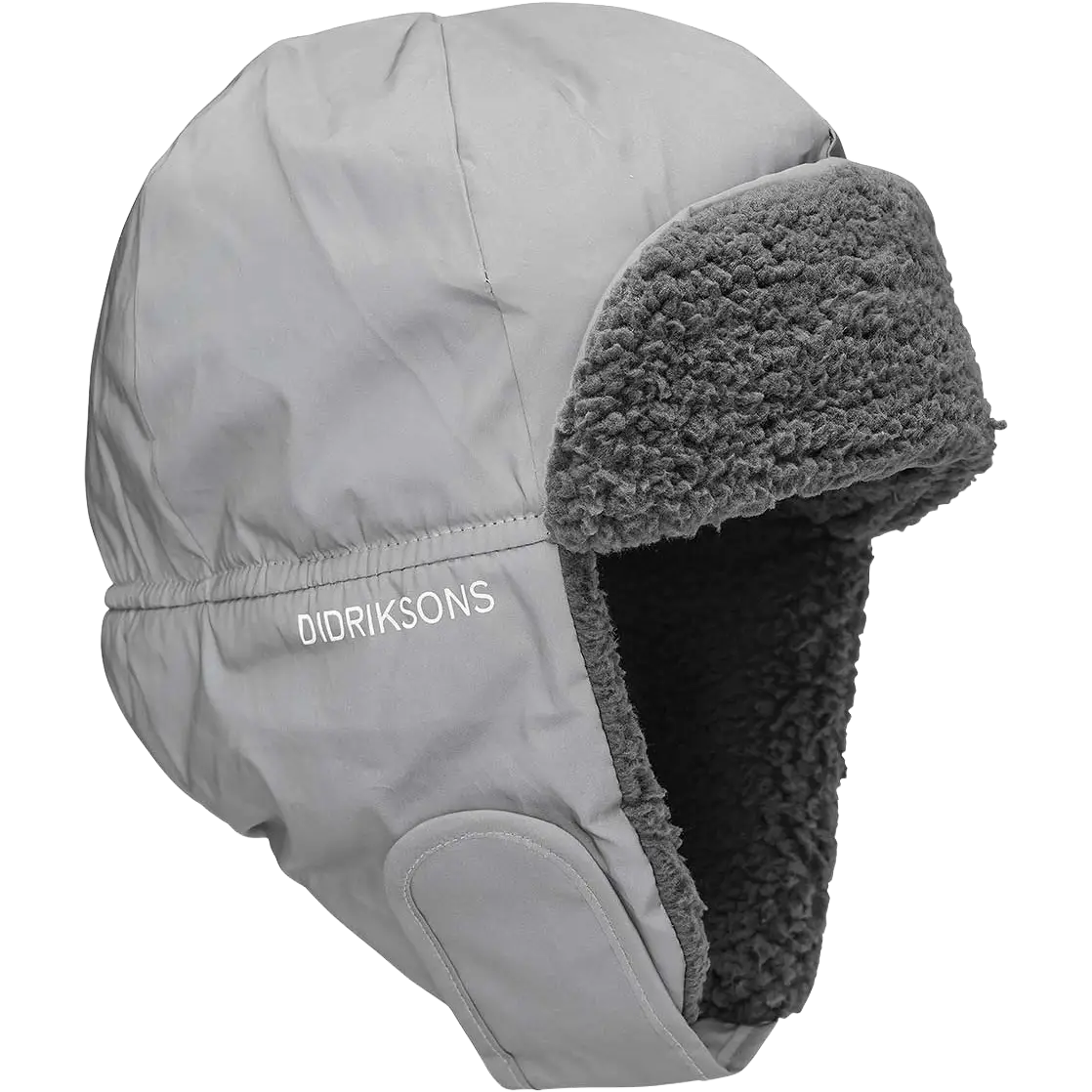 Didriksons Biggles Reflective Cap børnehue - Silver - 54 cm - Huer til børn
