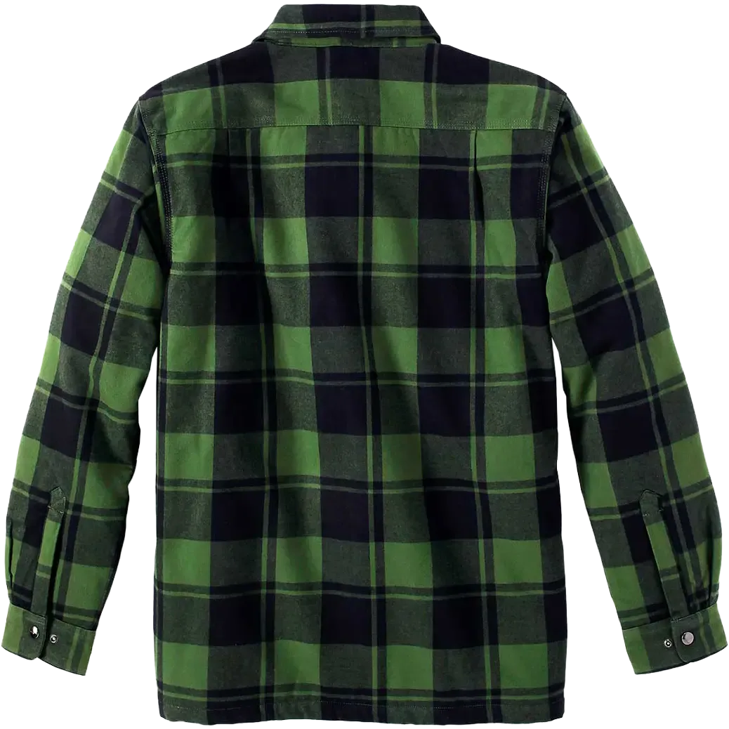 Flannel Sherpa-Lined Shirt Jacket Men skjorte/jakke