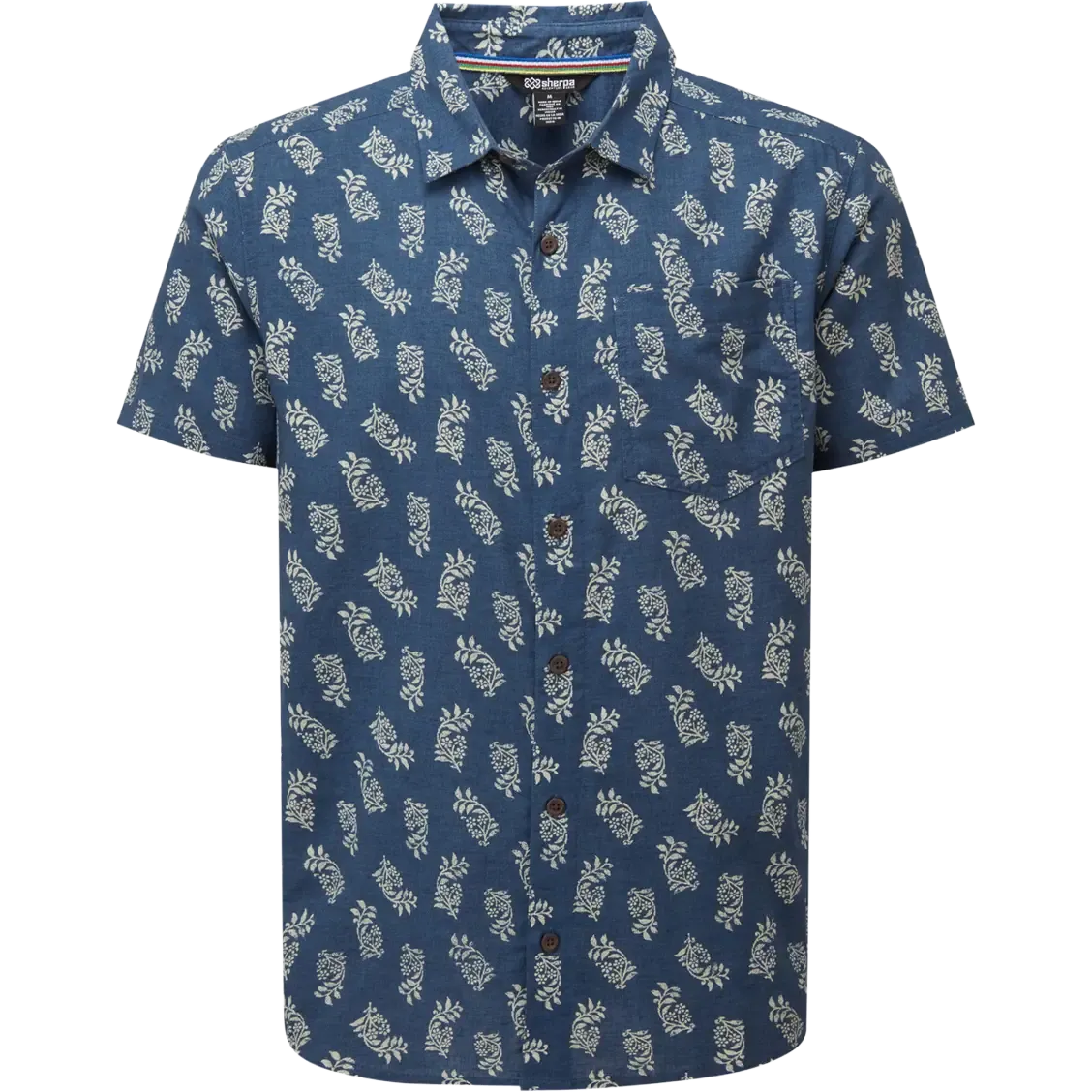 Indi Floral SS Shirt Men skjorta
