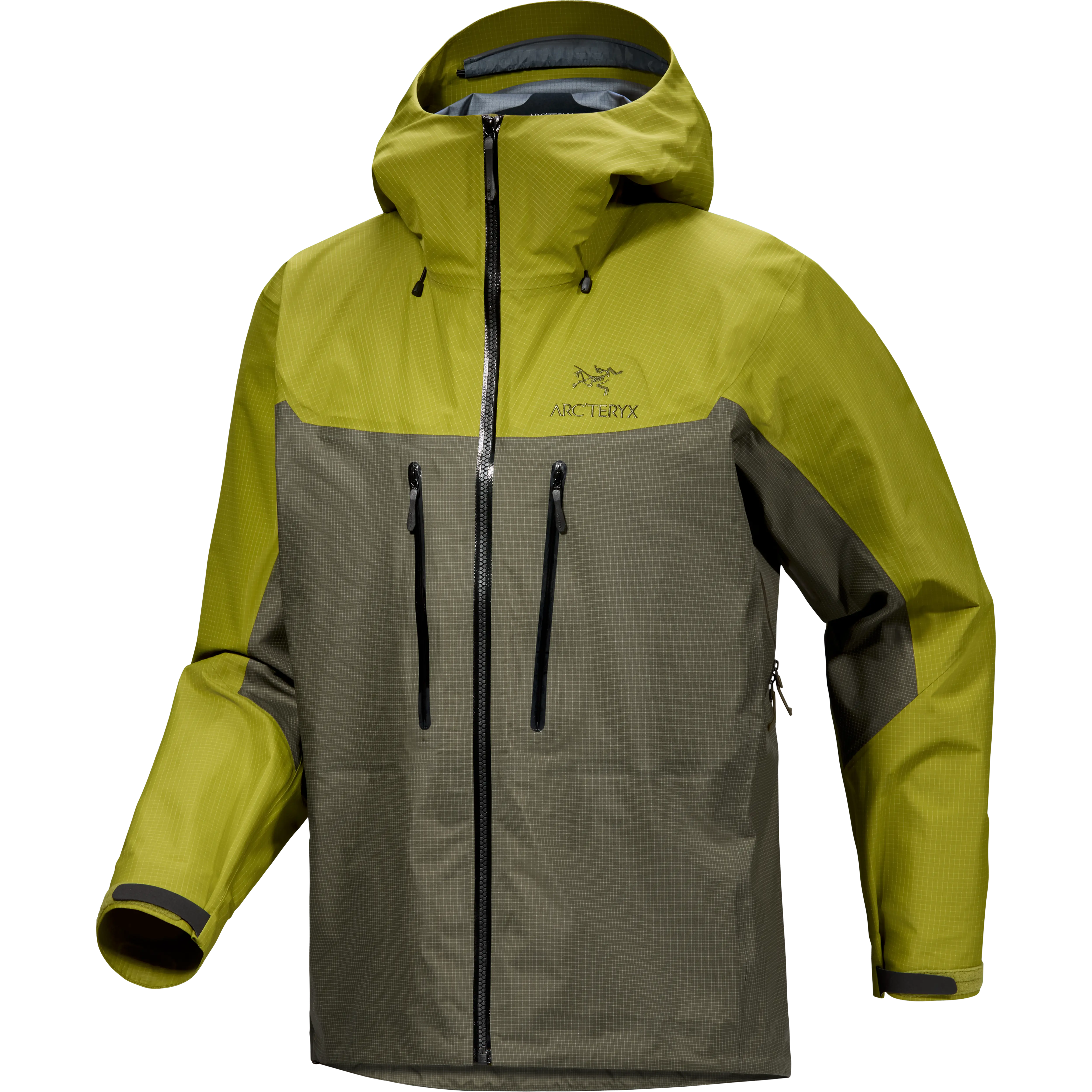 Arcteryx Alpha Jacket Men - Olive Moss/Tatsu - L - Regnjakker