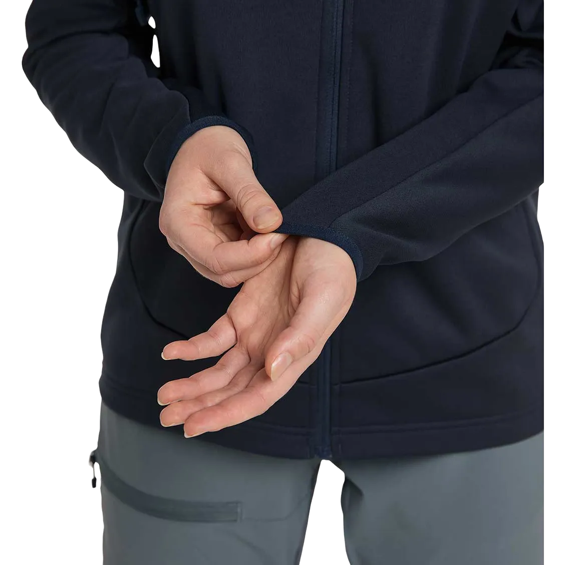 Frost Mid Hood Women damefleece
