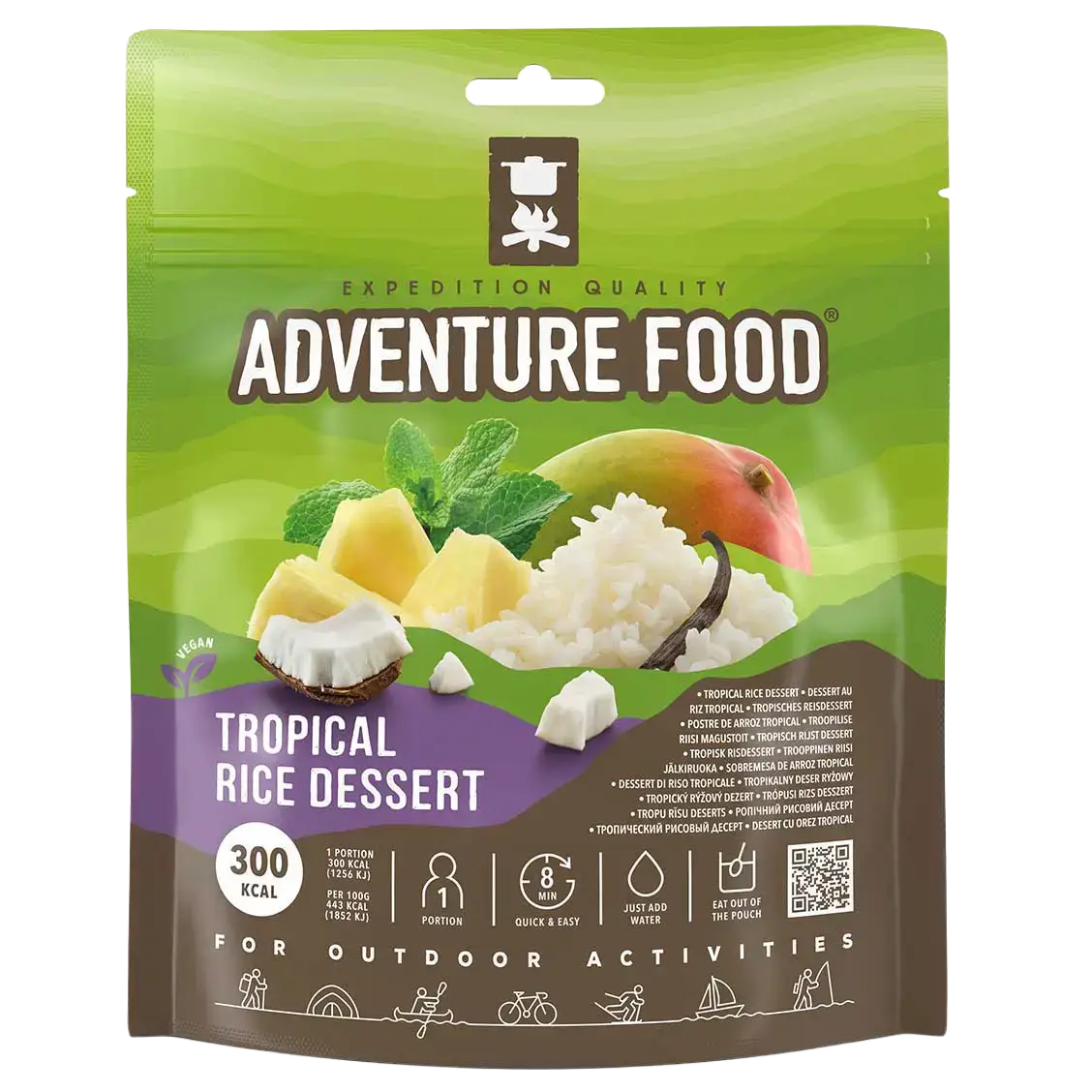 Adventure Food Tropical Rice Dessert - One size - Mad og drikke