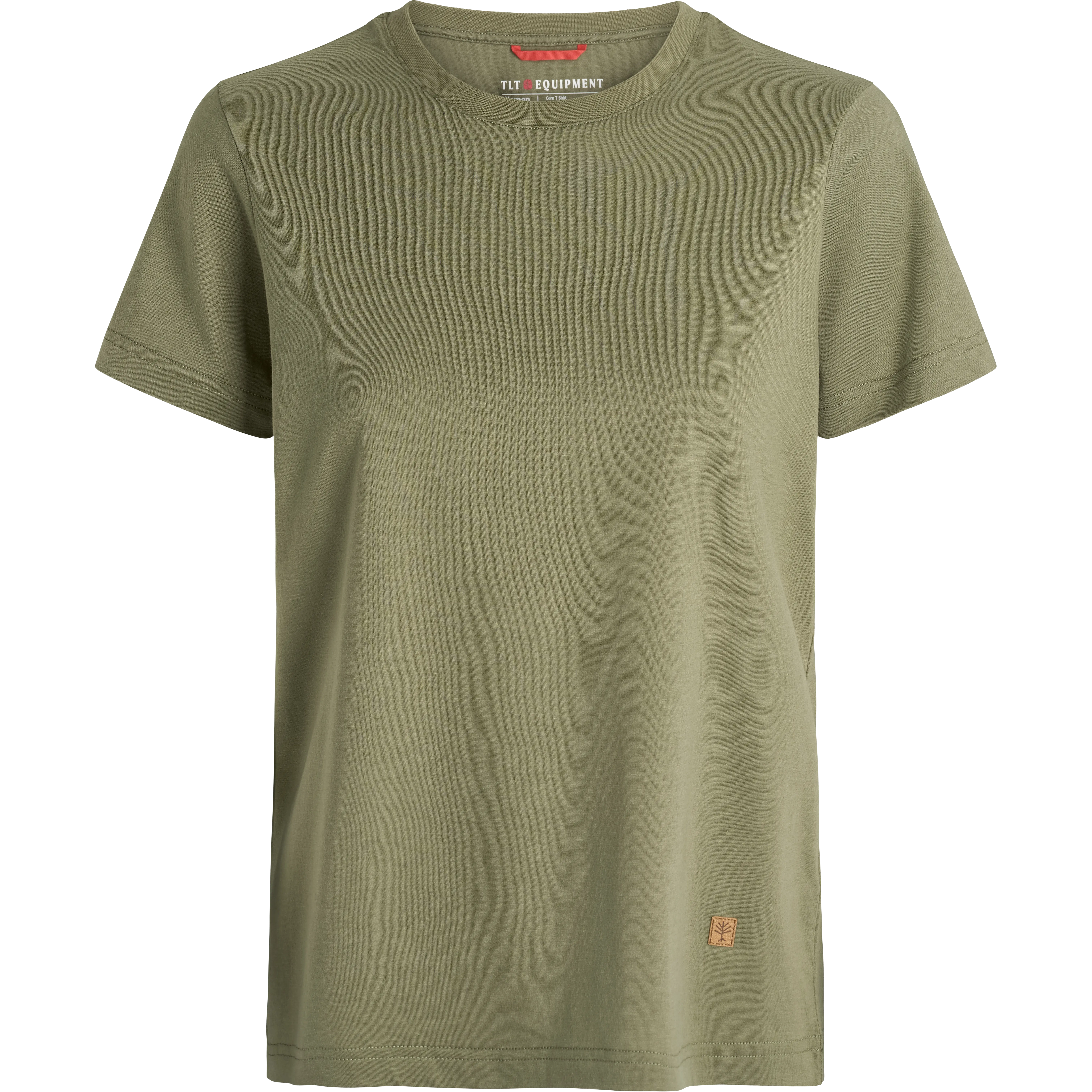 TLT Core T-shirt Women - Deep Lichen Green - XS - Kortærmet T-shirts