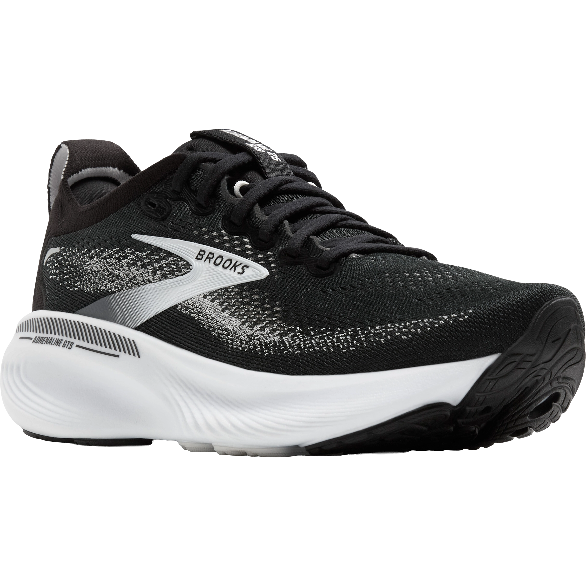 Brooks Adrenaline GTS 25 Men - Black - US12,5/UK11,5/46,5 - Løbesko