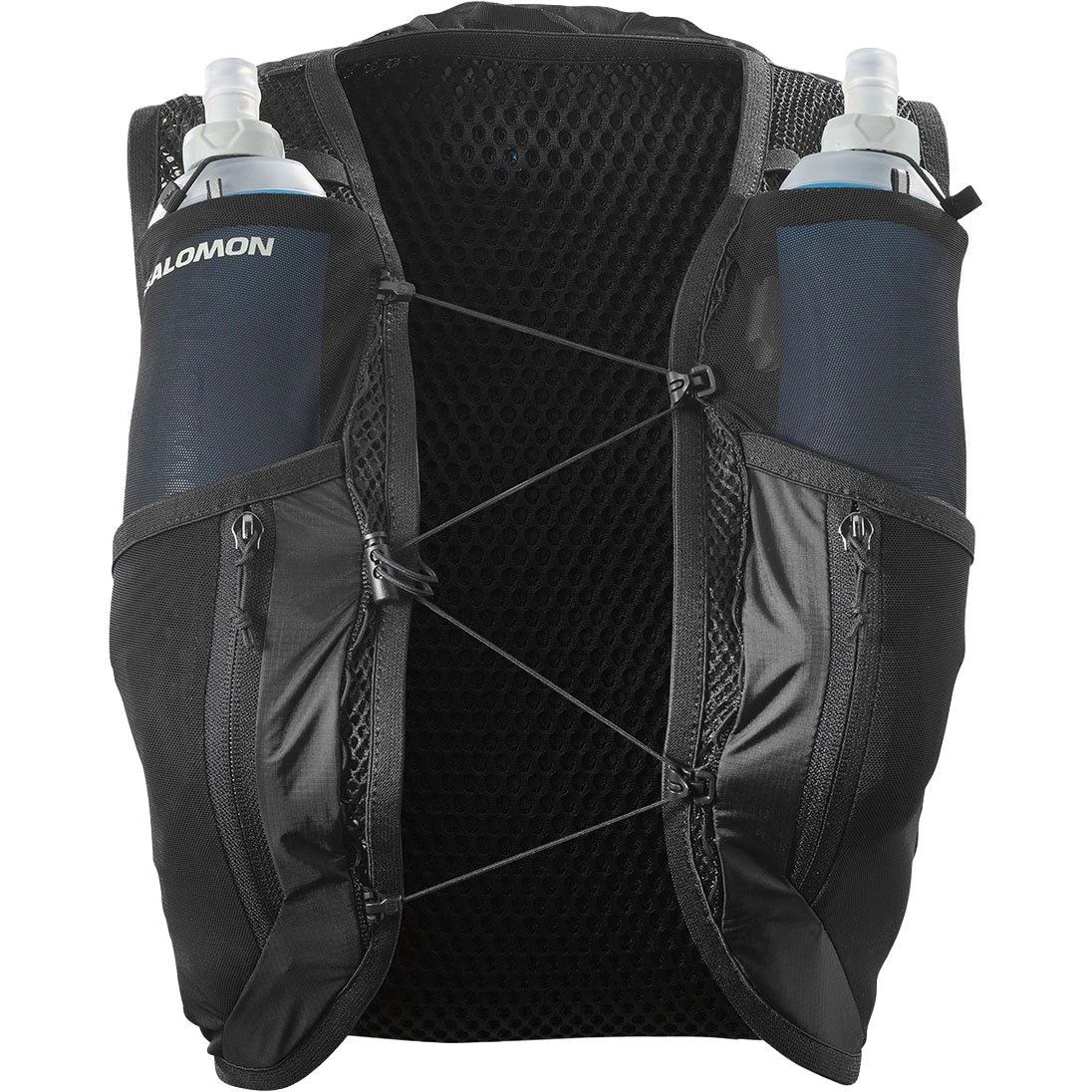 Salomon Active Skin 12 Women - Black/Metal - Løberygsække