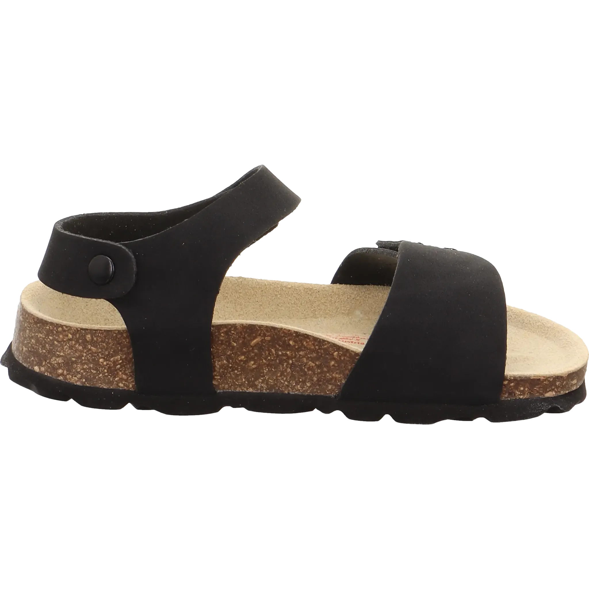 Fussbettpantoffel sandal m hælstrop