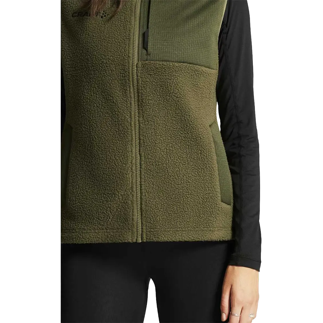 ADV Explore Pile Fleece Vest m/logo Women fleecevest