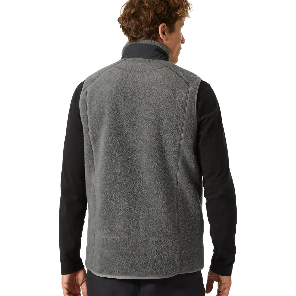 Panorama Pile Block Vest Men fleeceväst