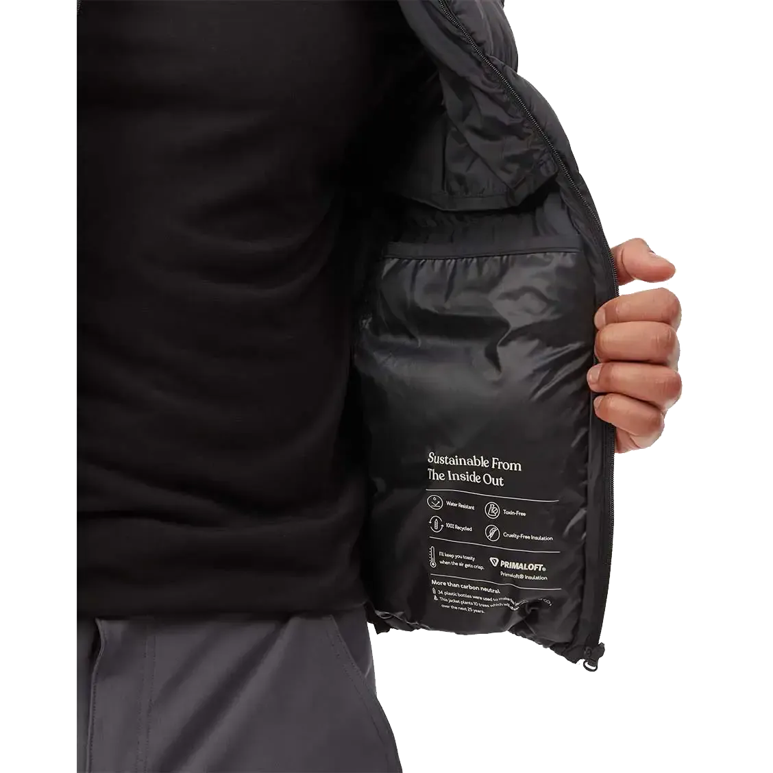Puffer Vest Men herrevest