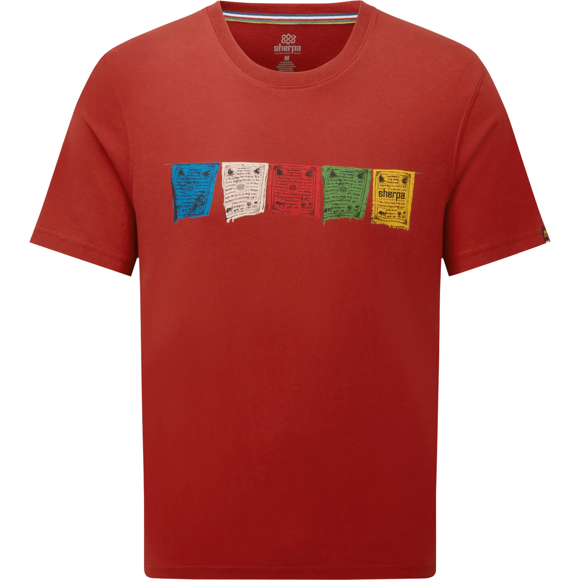 Sherpa Tarcho Tee T-shirt - Rust - S - Kortærmet T-shirts