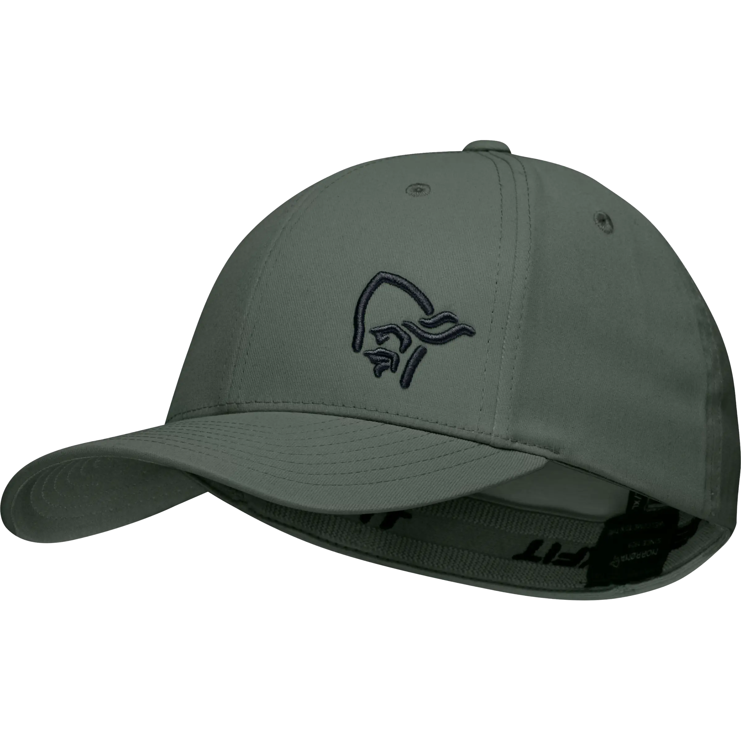 Norrøna /29 Flexfit Cap kasket - Olive Night/Caviar Black - S/M
