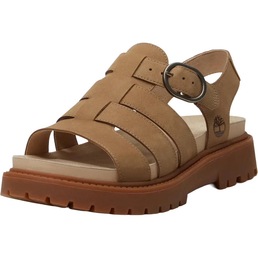 Timberland Clairemont Way Fisherman Sandal Nubuck Women - Medium Beige Nubuck - 40 - Sandaler