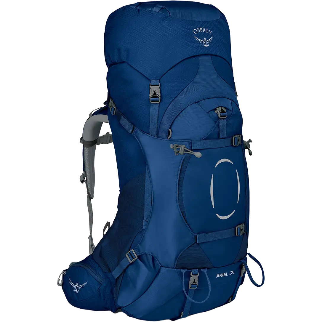 Osprey Ariel 55 damerygsæk - Ceramic Blue - XS/S - Store rygsække