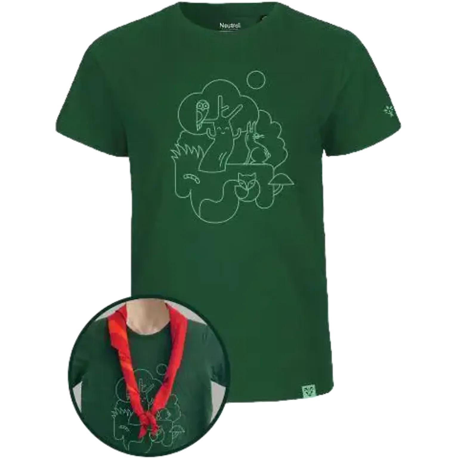 KFUM-Spejderne Familie T-shirt Børn