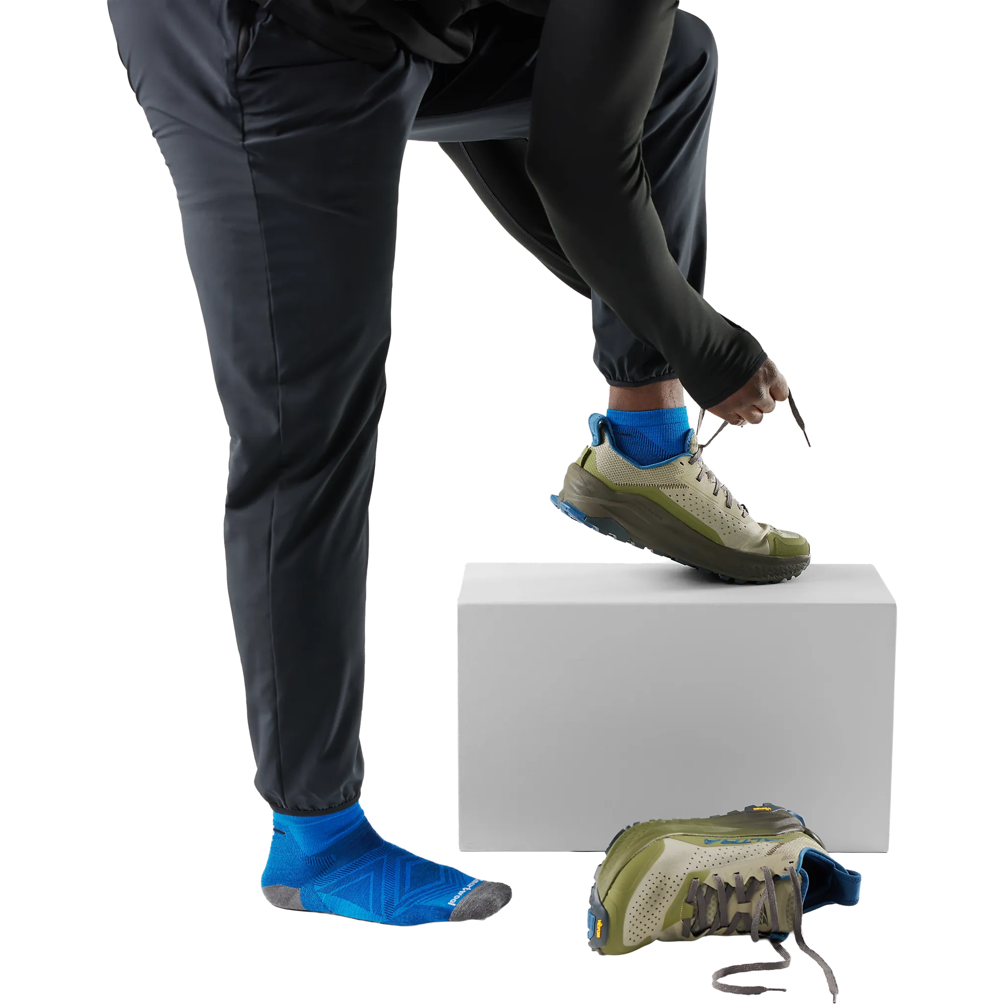Run Zero Cushion Ankle uldsokker