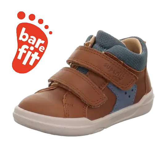 SuperFit Barefit Superfree Kids - Brown - 21 - Hverdagssko til børn