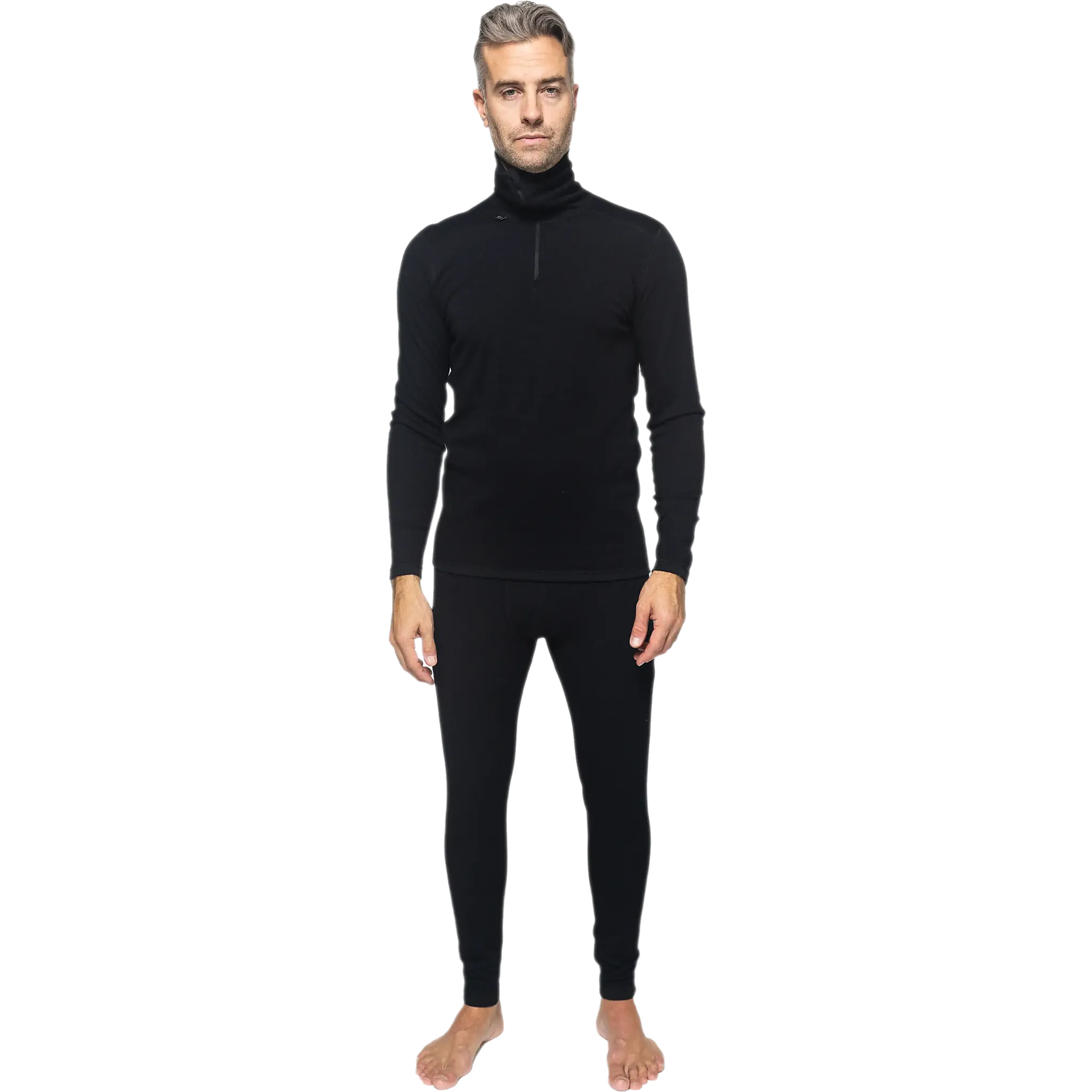 Comfort 200 Turtle Neck w/Zip Herrar