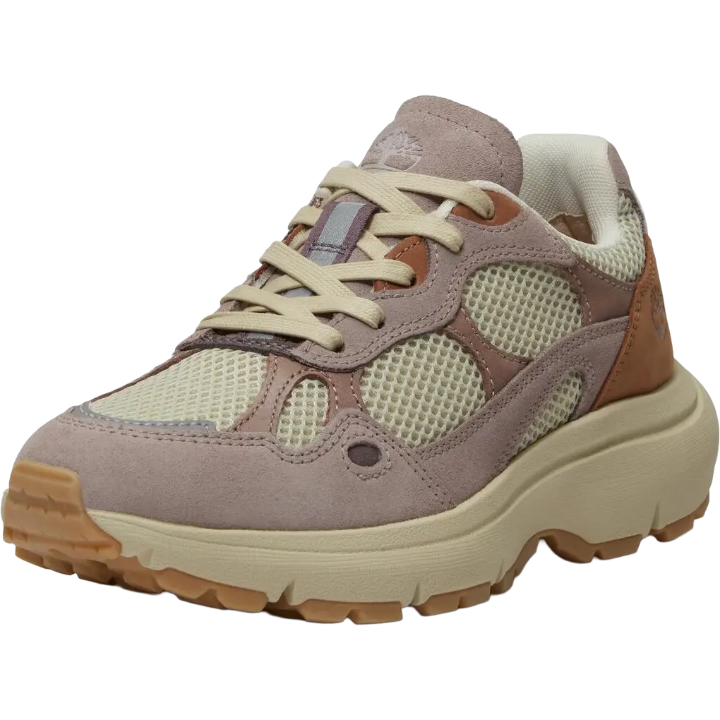 Timberland Hazel Lane Low Lace Up Sneaker Women - Lt Beige Mesh W Lt Pink - 41,5 - Hverdagssko