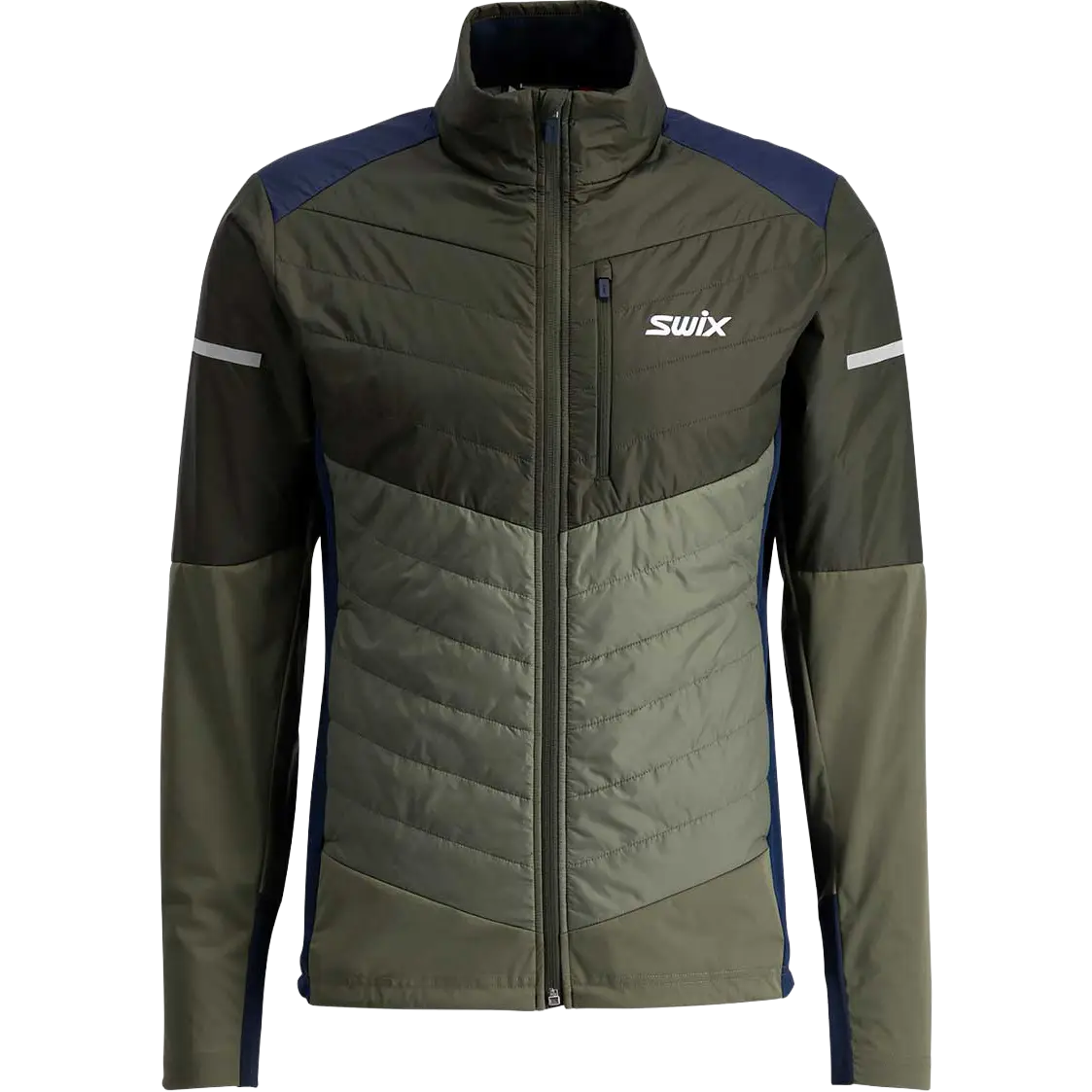 Swix Nordic Award Hybrid Jacket Men hybridjakke - Olive/Dark Olive - 2XL - Jakker