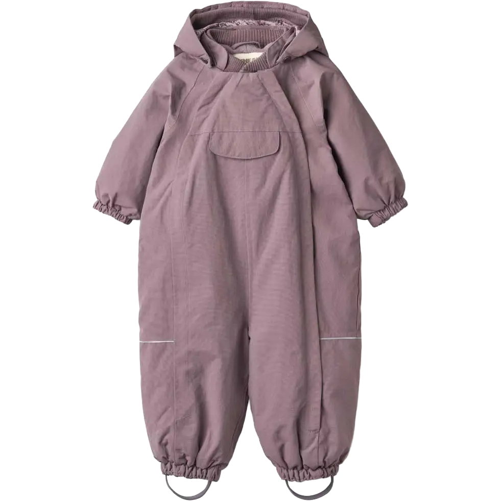 Wheat Snowsuit Adi Tech Kids flyverdragt - Dry Lilac - 92/2y - Flyverdragter til børn