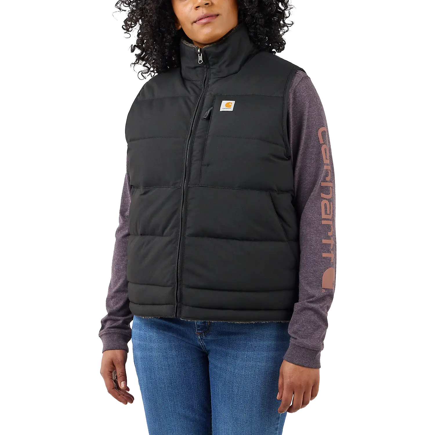 Carhartt Relaxed Fit Montana Insulated Vest Women - Black - XS - Veste