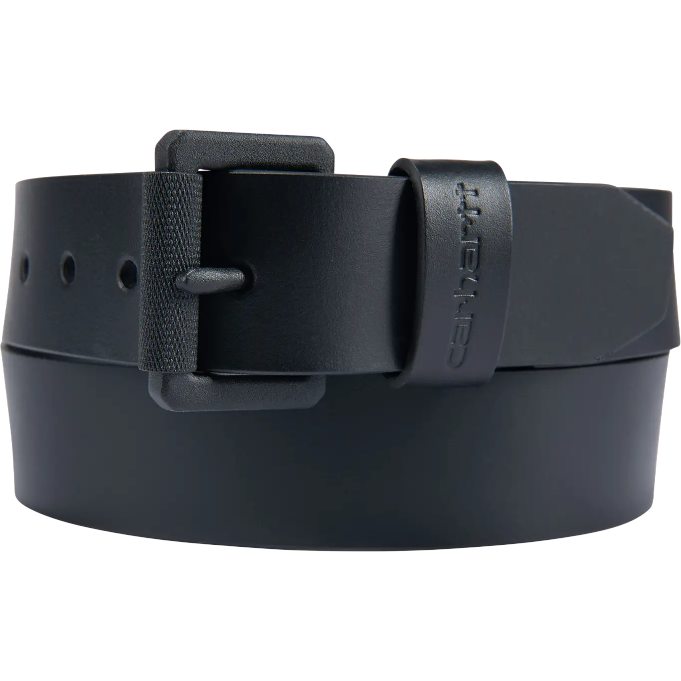 Carhartt Bridle Leather Roller Buckle Belt - Black/Coal - 36 - Bælter og seler