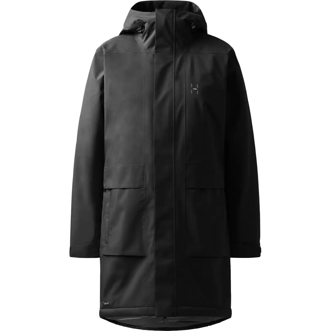 Haglöfs Salix Proof Mimic II Parka Women - True Black C - M - Vinterjakker