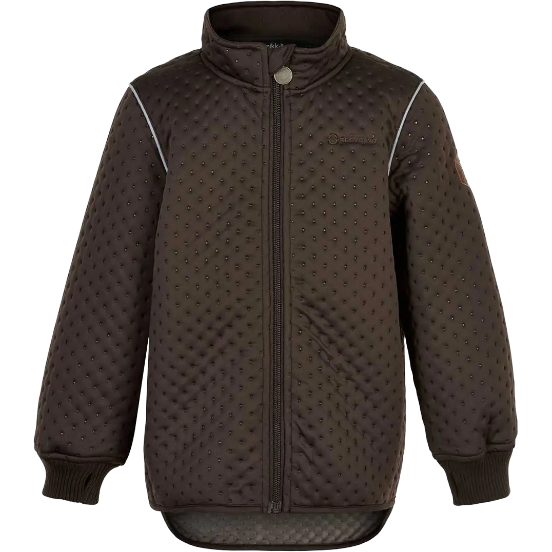 Mikk-Line Soft Thermo Recycled Jacket børnejakke - Java - 98 - Sommerjakker til børn