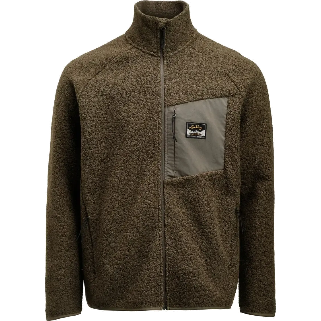 Flok Wool Pile Men herrefleece