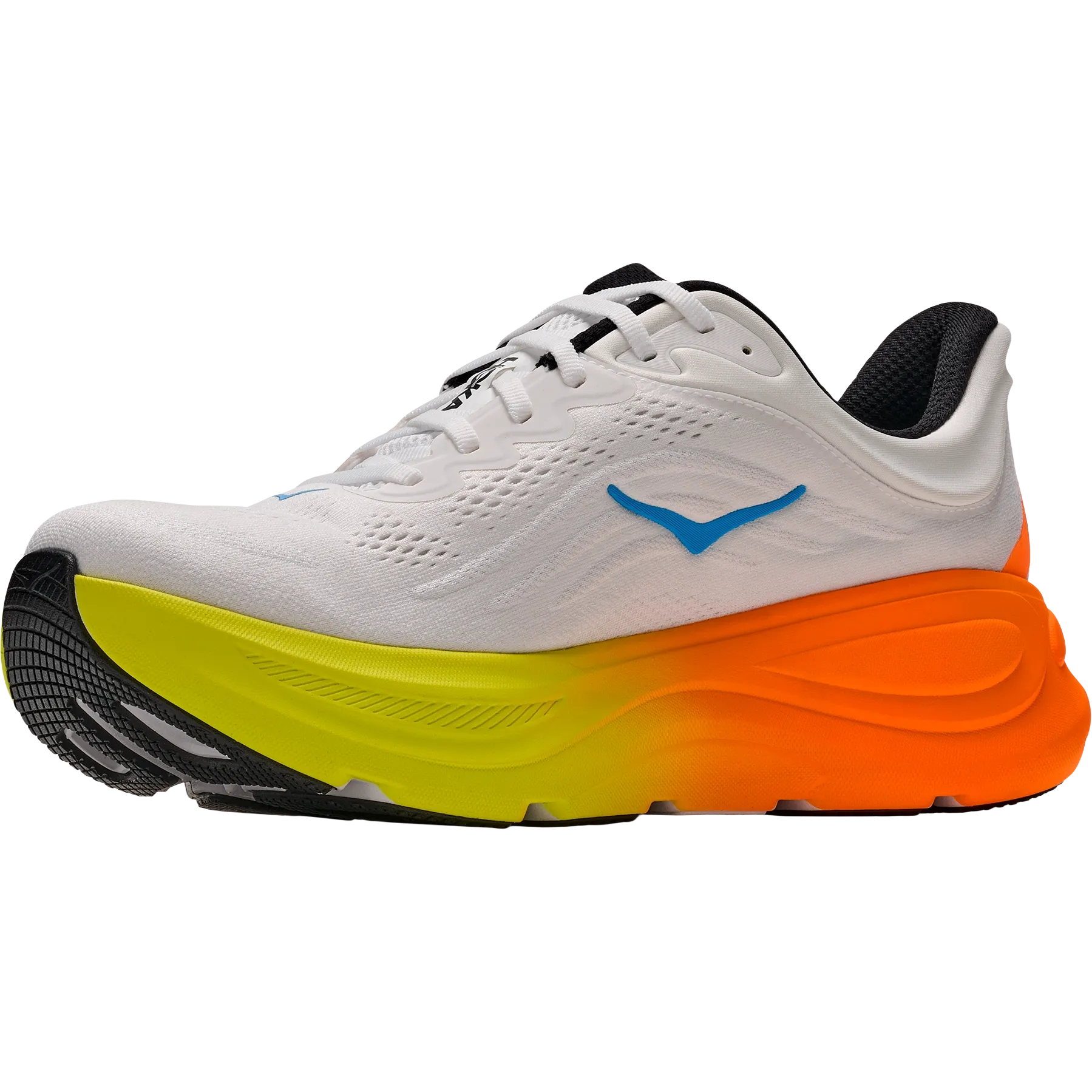 White / Neon Tangerine