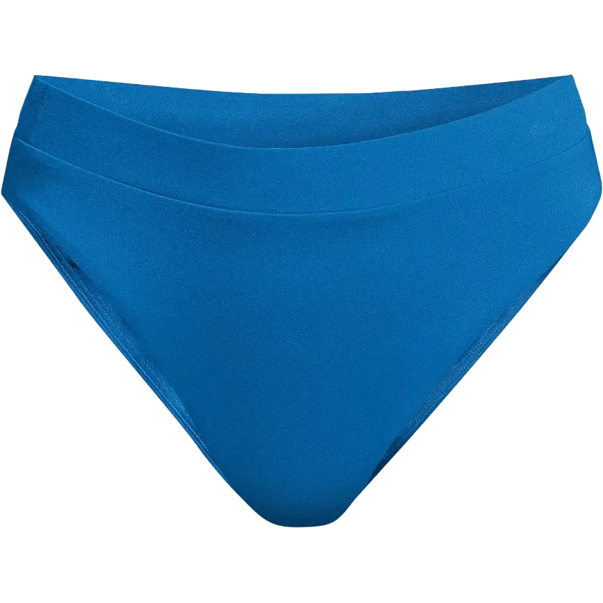 Casall High Waist Bikini Brief - Blue Teel - 44 - Badetøj