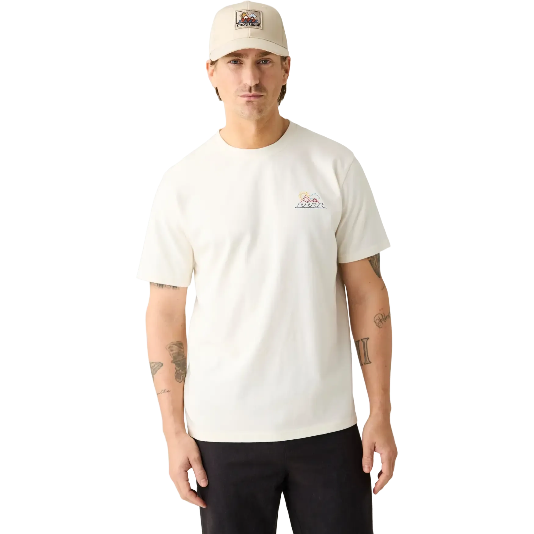 Chest Print T-shirt Herr