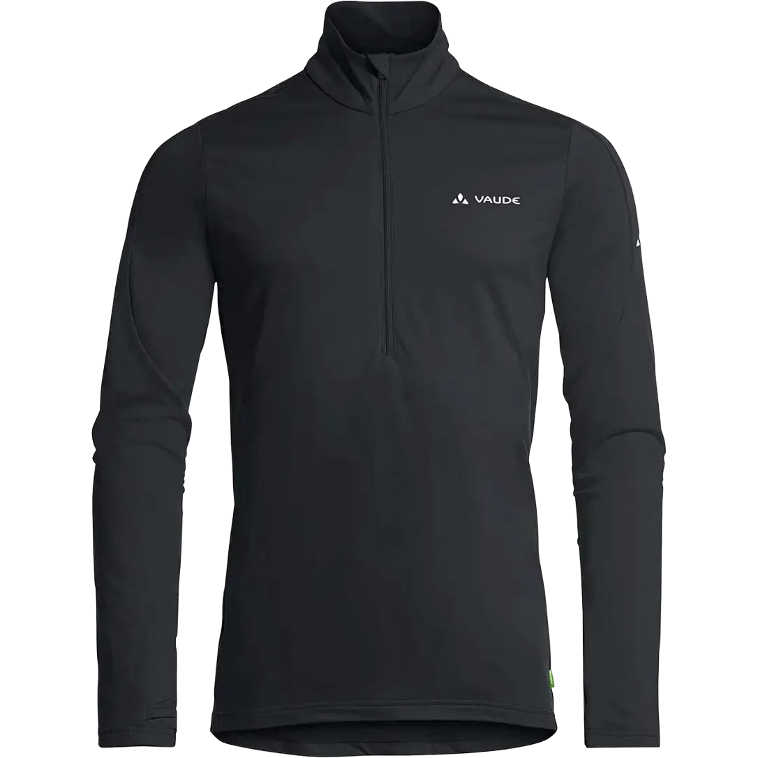 Vaude Livigno Halfzip II Men fleece - Black - 2XL - Fleecetrøjer