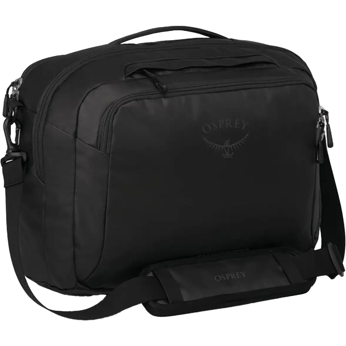 Osprey Transporter Carry On Boarding Bag skuldertaske - Raven Black/Black - One size - Computertasker