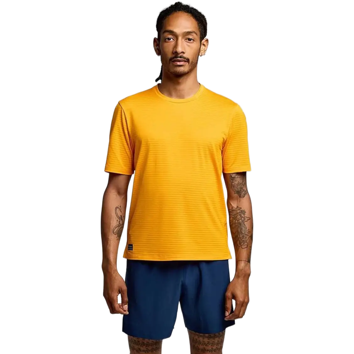 Saucony Kinvara Short Sleeve Men - Citron - M - Løbe t-shirt