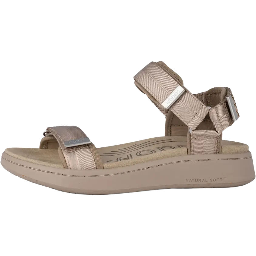 WODEN Line Sandal - Silver Mink/Silver Mink - 40 - Sandaler
