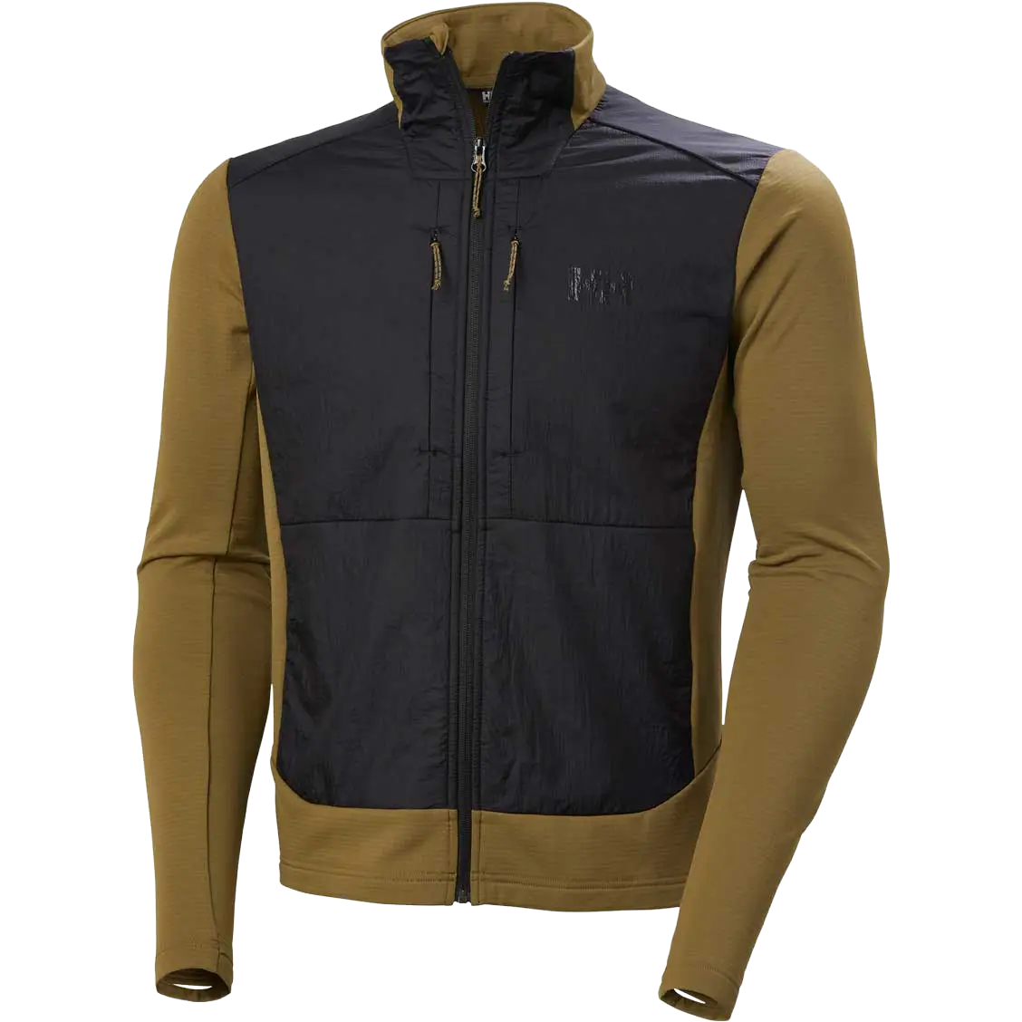 Helly Hansen Versalite Hybrid Fleece Jacket Men - Sepia - L - Fleecetrøjer