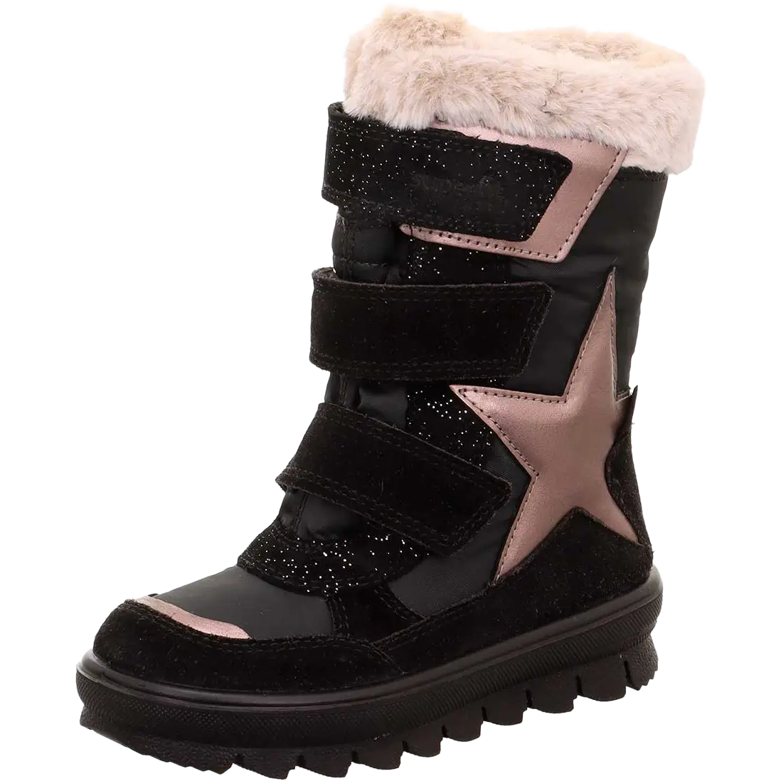 SuperFit Flavia High Cut GTX Kids vinterstøvle - Schwarz - 36 - Vinterstøvler til børn