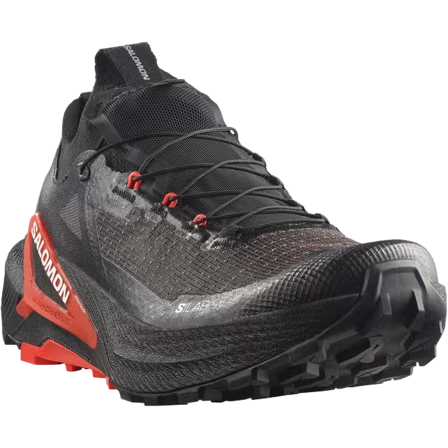 Salomon S/Lab Genesis 2 Unisex - Black/Black/Fiery Red - 42 2/3 - Trailsko