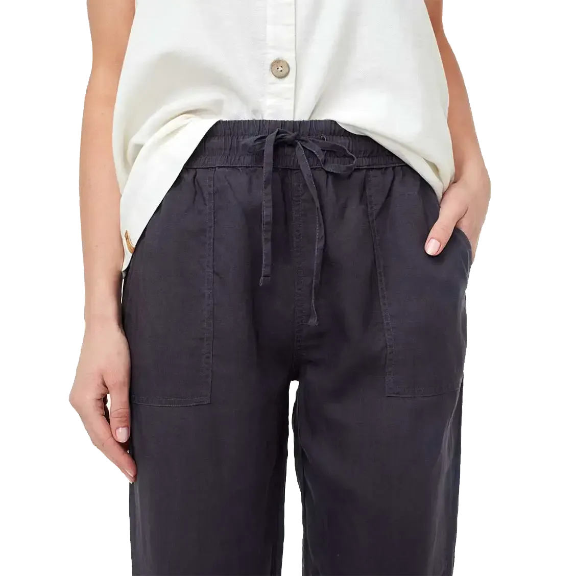 Linen Thruline Pant Women damebukser