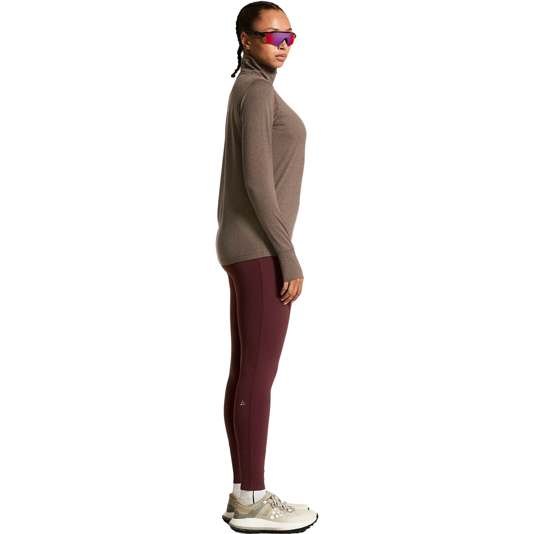 Flow Half Zip Long Sleeve Women