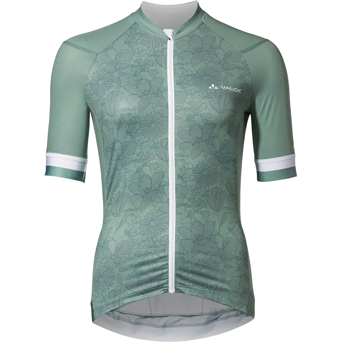 Vaude Furka FZ Tricot Women cykeltrøje - Frozen Leaf - 44