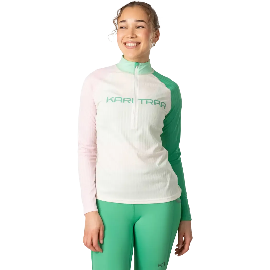 Ella Baselayer LS Halfzip Women løbetrøje