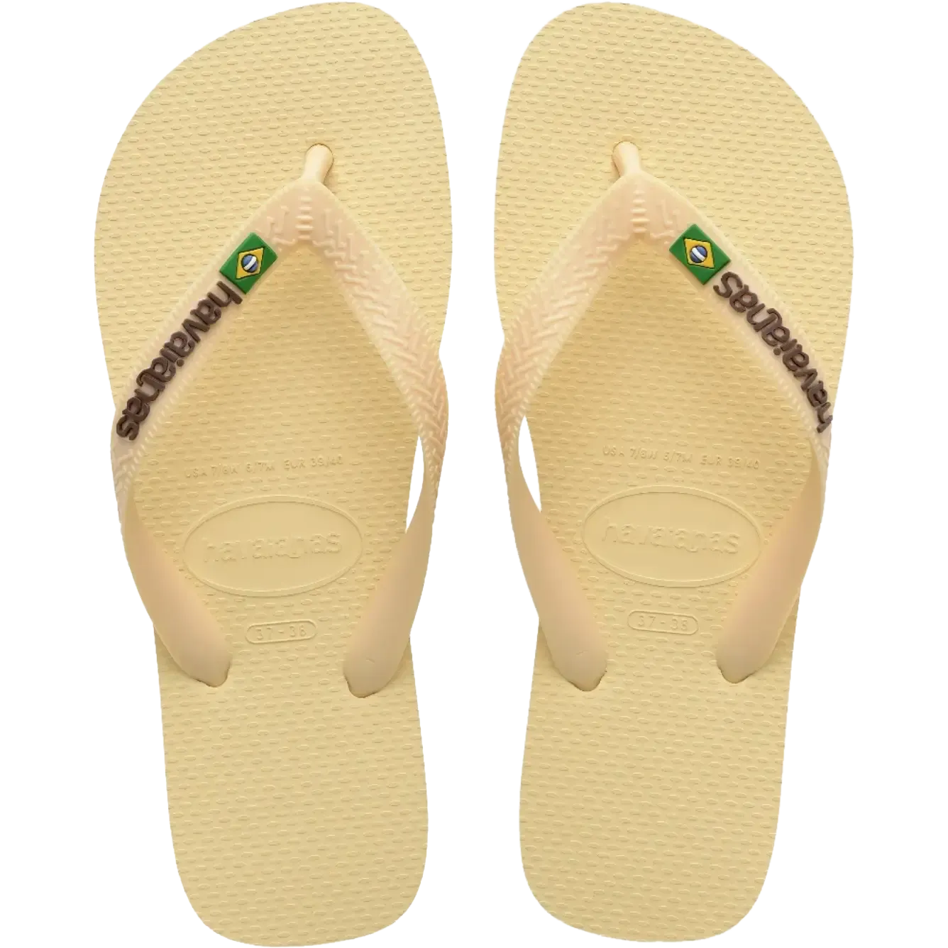 Brasil Logo Flip Flops Men